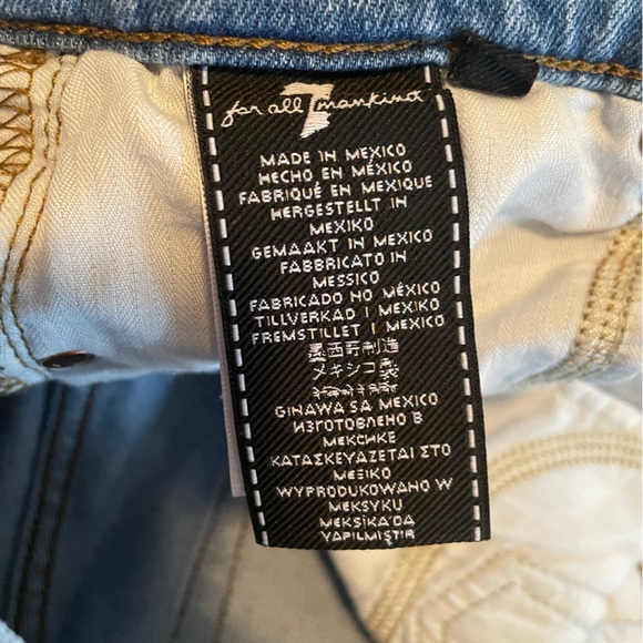 7 For All Mankind High Waist Slim Kick Jeans - Picture 4 of 8